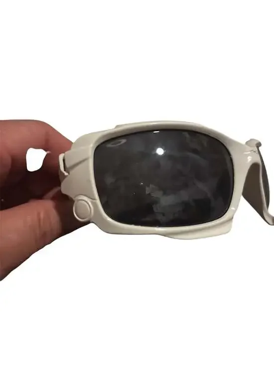 Oakley Fuel Cell White Frame Black Lens Wrap Sunglasses – Authentic – With Case - Picture 3 of 5